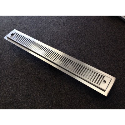Shower Grate Stainless Steel 1800mm